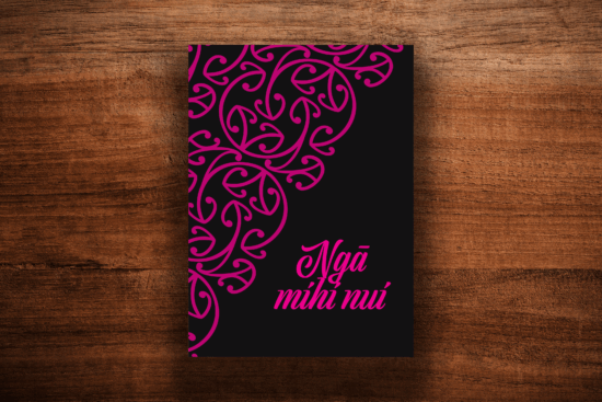 Ngā mihi nui - Pango+Mawhero